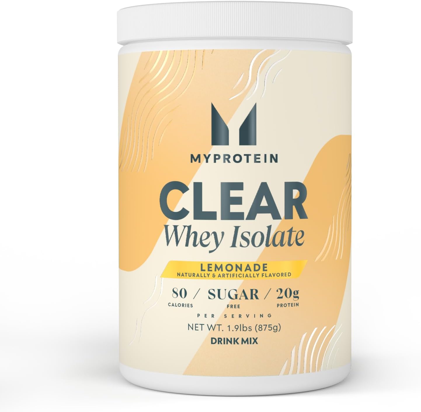 Myprotein Clear Whey Isolate 단백질 파우더(레모네이드) 1.9파운드 