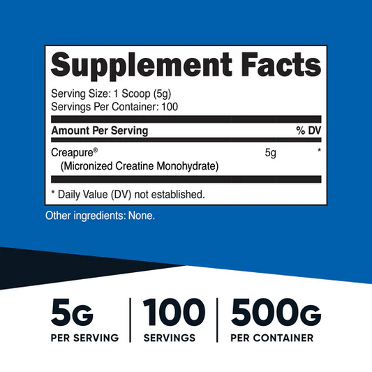 Nutricost Creapure® Creatine Monohydrate